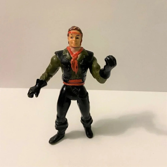 Vintage 1991 Swashbuckling Peter Pan Action Figure Disney Hook  TriStar Pictures - Picture 8 of 9